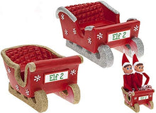 Load image into Gallery viewer, Naughty Elf Christmas Sleigh, Double Size Carriage For Elves Behaving Badly Seats 2
