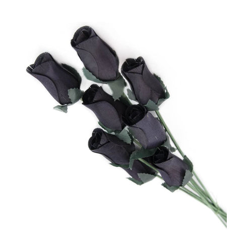 50 Wooden Roses In Many Colours - 50 Single Rose Stems For Creating Bouquets or Displays In Craft Projects and More