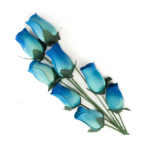 100 Wooden Roses In Many Colours - 100 Single Rose Stems For Creating Bouquets or Displays In Craft Projects and More