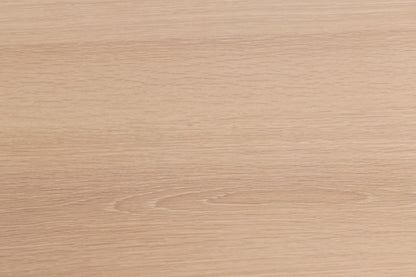 Christo Lamella Round White Oak Dining Table Spacious 120cm Top