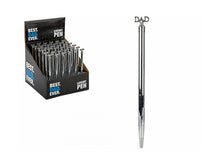 Load image into Gallery viewer, Silver Barrel Pen with &quot;Dad&quot; Word Top Ideal Father&#39;s Day Gift
