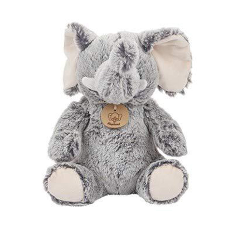 Supersoft Elephant Plush Soft Toy with Two Tone Fur Very Cuddly Stuffed Animal Toy