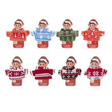 Load image into Gallery viewer, Christmas Jumpers for your Elf, Elves Behaving Badly Chrismassy Sweater Top
