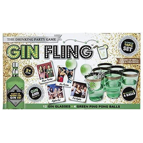Gin Fling Party Game For Adult Parties & Celebrations