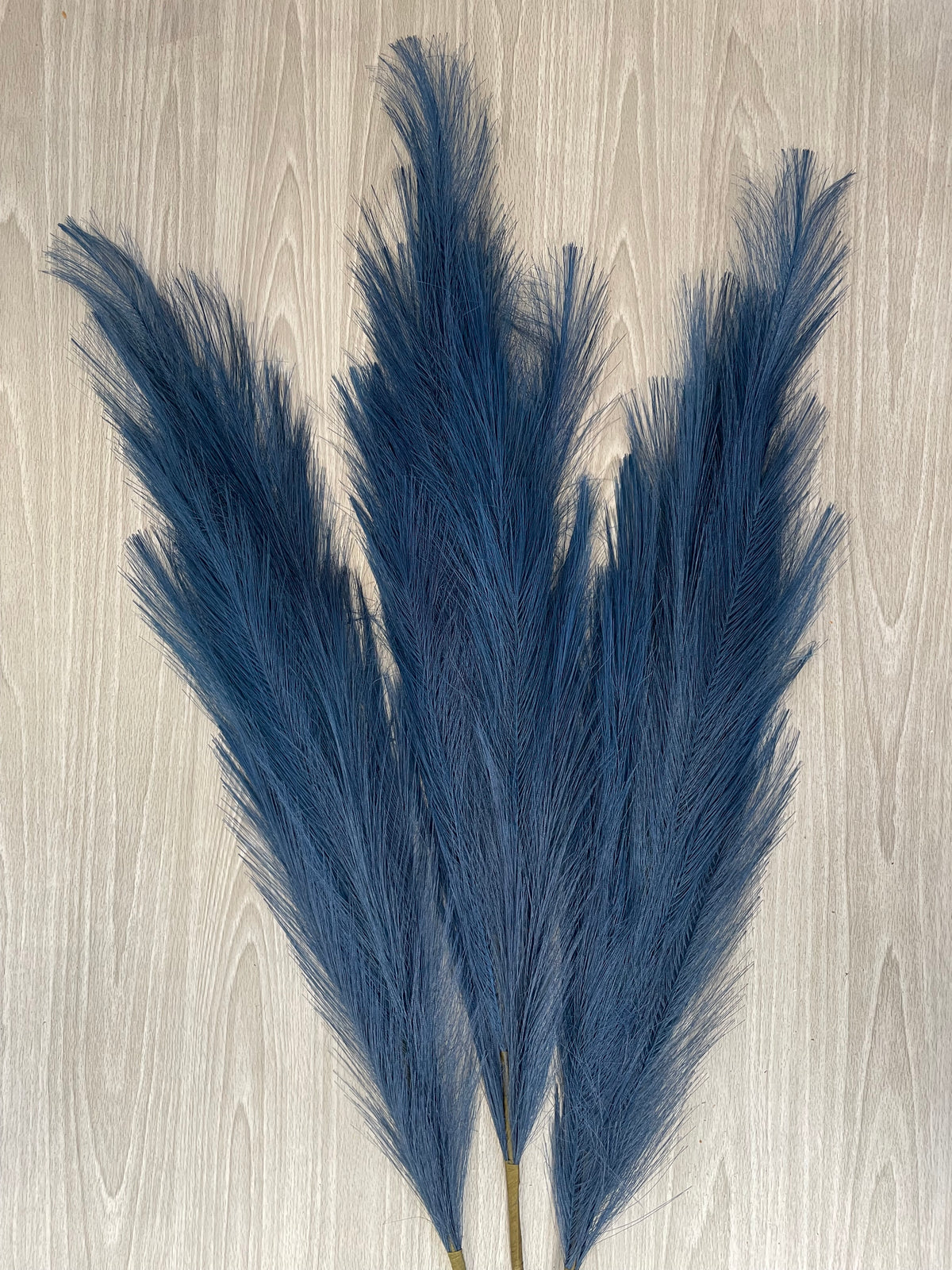 Large Faux Pampas Grass 3 Stems 115cm Tall Fluffy Artificial Dried Flower Décor Many Colours Decor Decorative