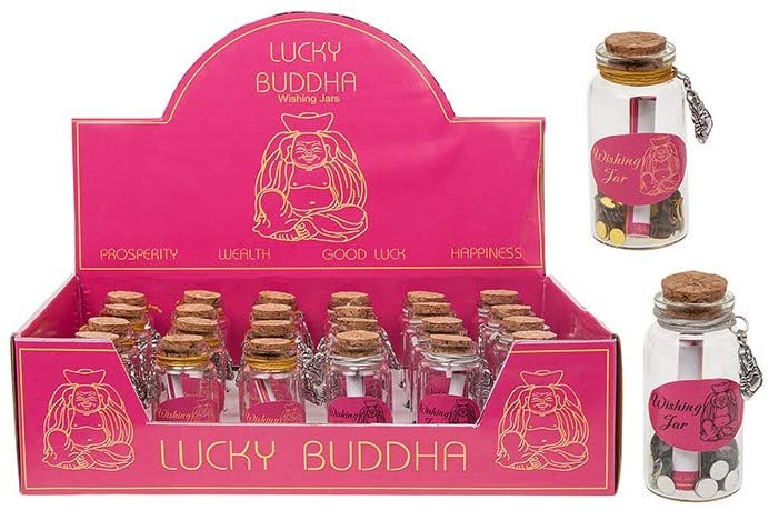Lucky Buddha Wishing Jar