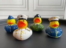 Load image into Gallery viewer, Military Rubber Ducks, Set of 5 Smart Rubber Ducks. &#39;Ducks in Uniform&#39; from Ducks in Disguise

