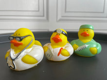 Load image into Gallery viewer, Doctors &amp; Nurses Ducks, Set of 6 Doctors &amp; Nurses Rubber Ducks From Our Duck Surgery. &#39;Doctor Ducks&#39; from Ducks in Disguise
