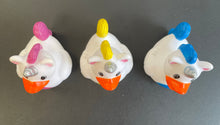 Load image into Gallery viewer, Unicorn Ducks, Set of 6 Rubber Unicorn Ducks in Bright Colours. &#39;Unicorn Ducks&#39; from Ducks in Disguise
