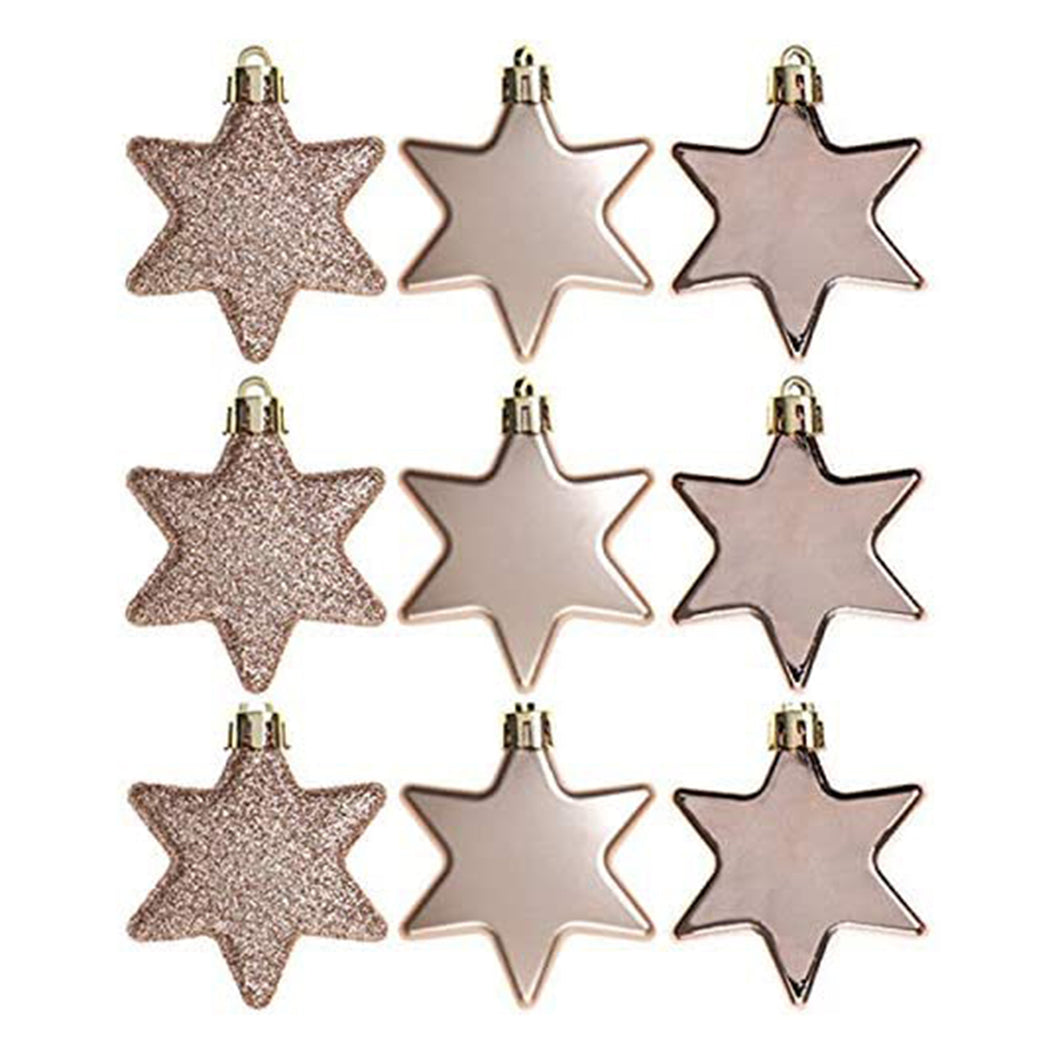 24PCS 3/4/6/8CM Christmas Xmas Tree Ball Bauble Hanging Party Ornament Decor USA 24PCS 3/4/6/8CM Christmas Xmas Tree Ball Bauble Hanging Party Ornament Decor USA