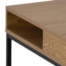 Load image into Gallery viewer, Willford Spacious Storage Coffee Table With Shelf And Drawer, Oak 80 cm
