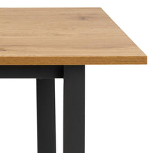 Load image into Gallery viewer, Amble 6 Seat Rectangle Dining Table With Oak Top 160x90cm
