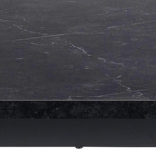Load image into Gallery viewer, Amble 6 Seat Rectangle Dining Table With Black Marble Print Top 160x90cm
