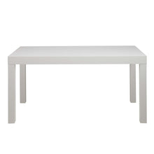 Load image into Gallery viewer, Angela White High Gloss Dining Table With Drawer, Quality Dining Furniture 150x80x76cm
