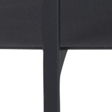Load image into Gallery viewer, Angus Black Ash Melamine Coffee Table With Powder Coated Solid Metal Base
