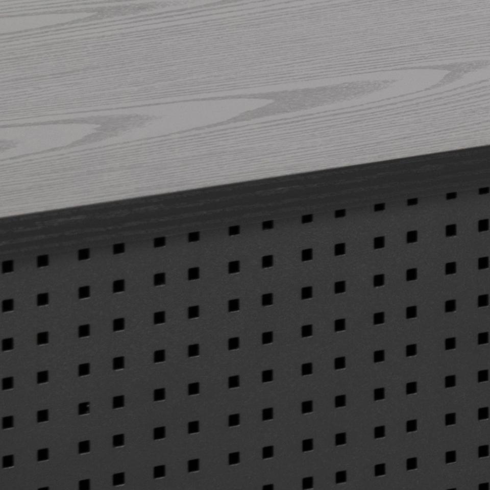 Angus TV Cabinet Unit With Sliding Door In Black 140x40x45cm