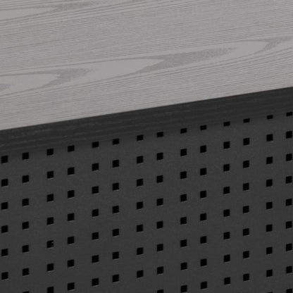 Angus TV Cabinet Unit With Sliding Door In Black 140x40x45cm