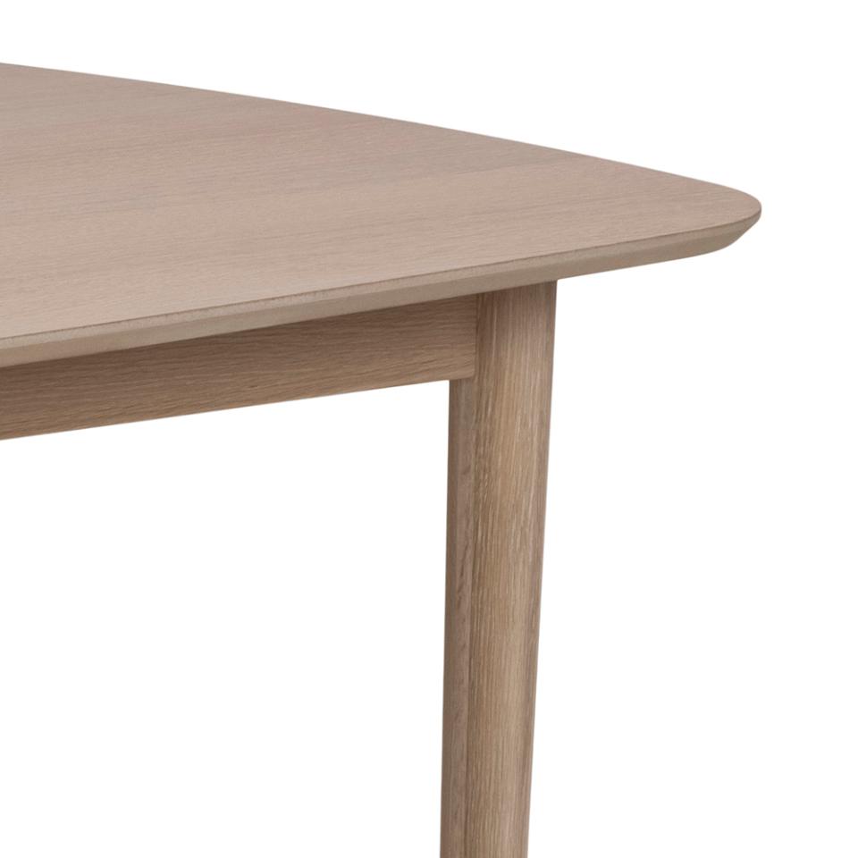 Aston Spacious Oak Dining Table 8 Seater Plus 210x100x75cm