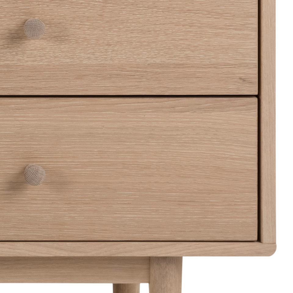 Aston Sideboard Lavish Solid Oak Cabinet With Great Storage And Adjustable Wooden Shelves 160x40x75cm