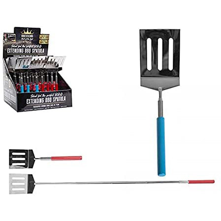 Barbecue Extending Long Spatula Long Reach BBQ Meat Or Vegetables Flipping Tool
