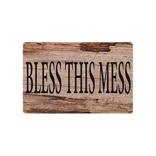 Load image into Gallery viewer, Bless This Mess Quality Wooden Gift Sign Plaque 25x16
