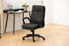 Load image into Gallery viewer, Brad Fabric Home Office Desk Chair With Brake Castors, Gas lift, Swivel And Tilt
