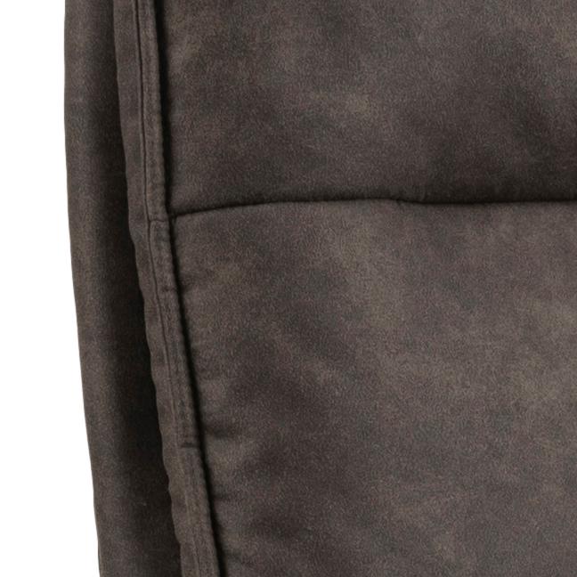 Brad Black Fabric Home Office Desk Chair With Brake Castors, Gas lift, Swivel And Tilt