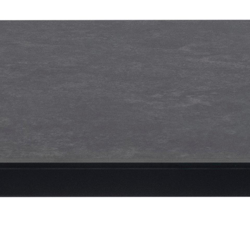 Brentford Dining Table With Glass Ceramic Top 200cm With Metal Base, Seats Up to 8 People