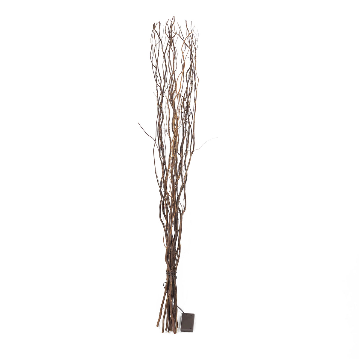 brown led battery operated twig lights by homestreet