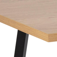 Load image into Gallery viewer, Cenny Oak Rectangle Dining Table, 4/6 Seats 160x90x75cm
