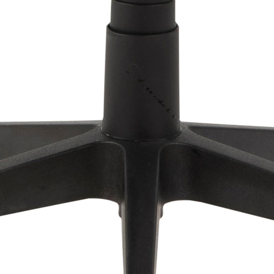 Charles Stylish Black Home Office Desk Chair With Brake Castors, Seat Adjustment, Swivel And Tilt