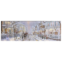 Load image into Gallery viewer, Christmas Canvas LED Light Up Wall Art Picture With Switch, Battery Operated 60x20cm
