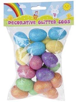 Pack Of 18 Medium Size Eggs For Craft Or Easter
