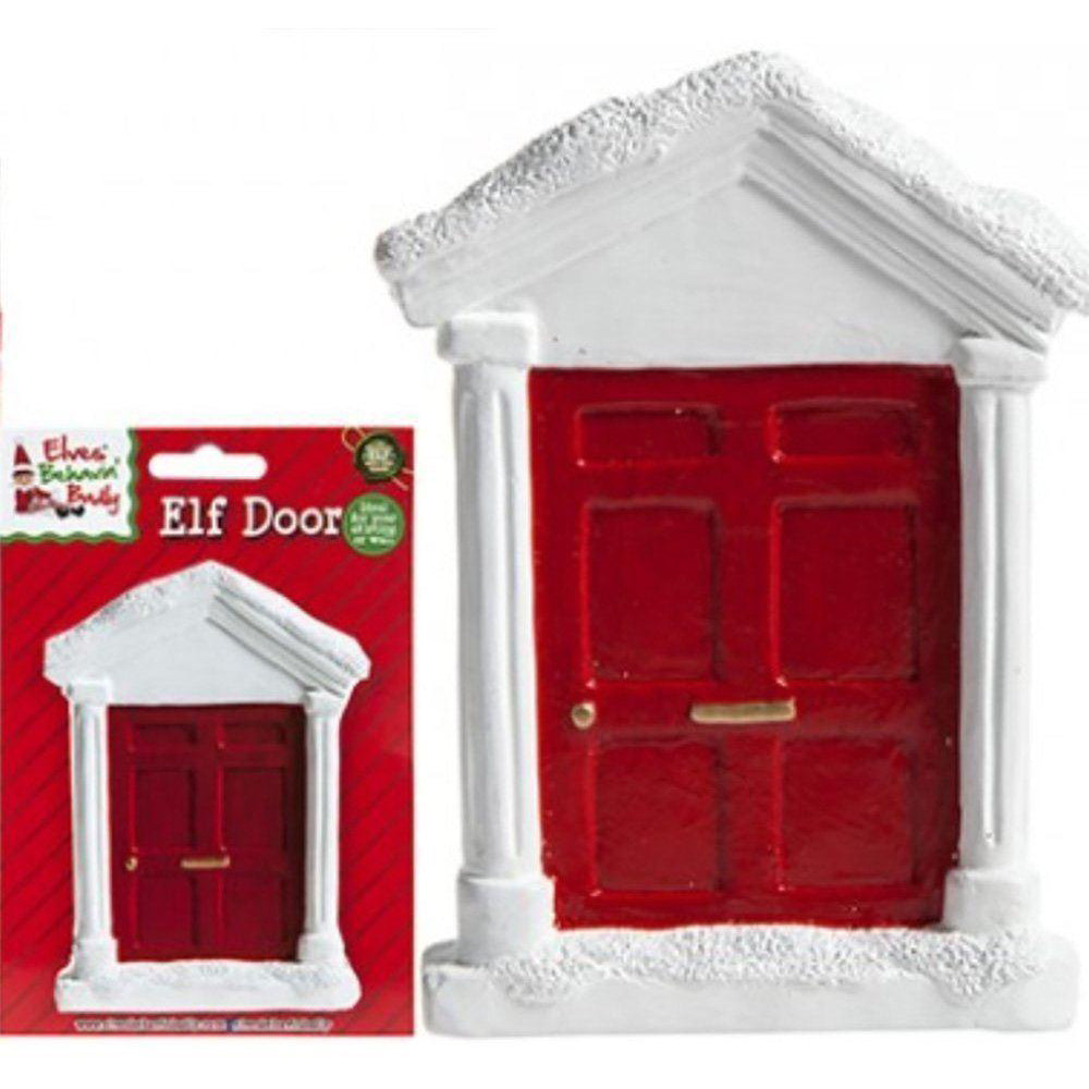 Mini Elf Door for Your Naughty Elves Behaving Badly  Or Elf On A Shelf