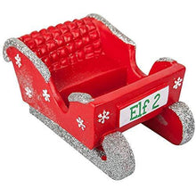 Load image into Gallery viewer, Naughty Elf Christmas Sleigh, Double Size Carriage For Elves Behaving Badly Seats 2
