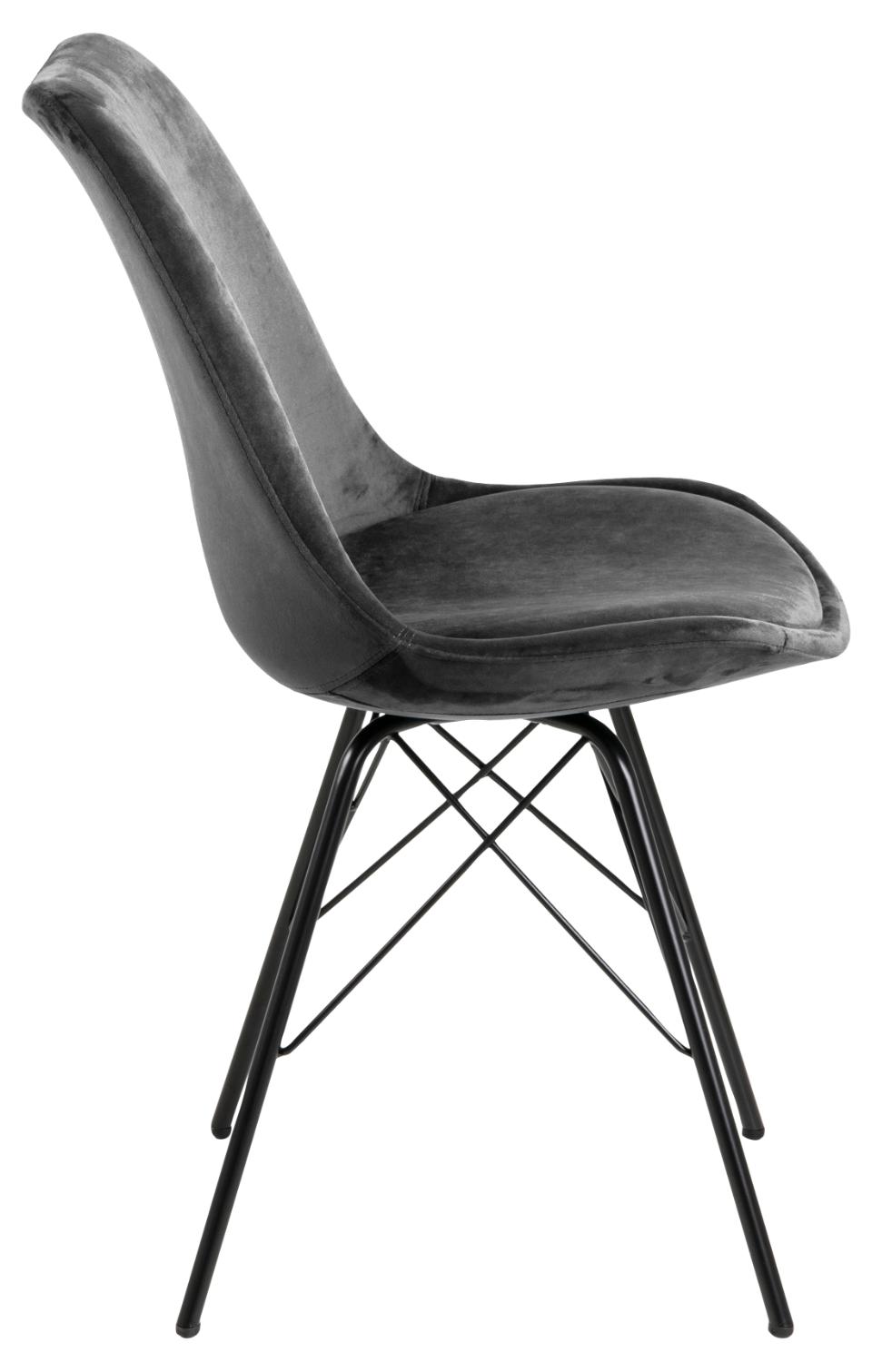 side view of fabric chair by Homestreet