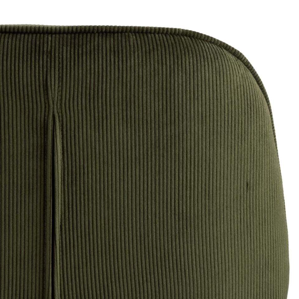 Femke Olive Green Designer Dining Chair, Set Of 4 Chairs