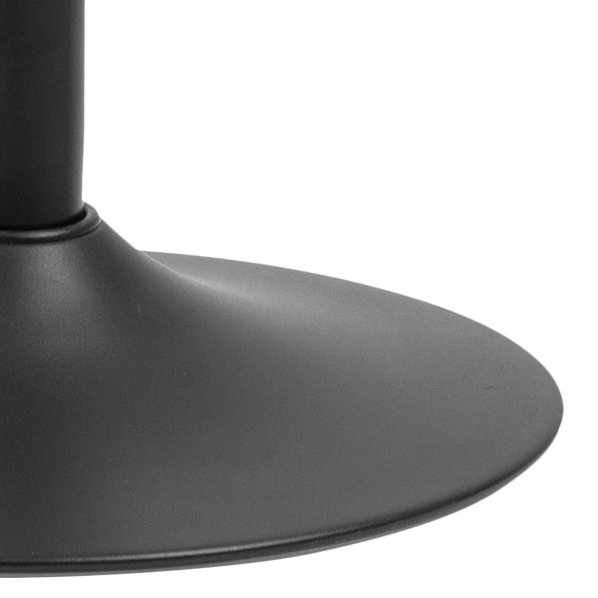 Finch Dark Grey Velvet Fabric Bar Stools, Set Of 2 Black Powder Coated Base, Trumpet Foot Rest And Gas Lift Function