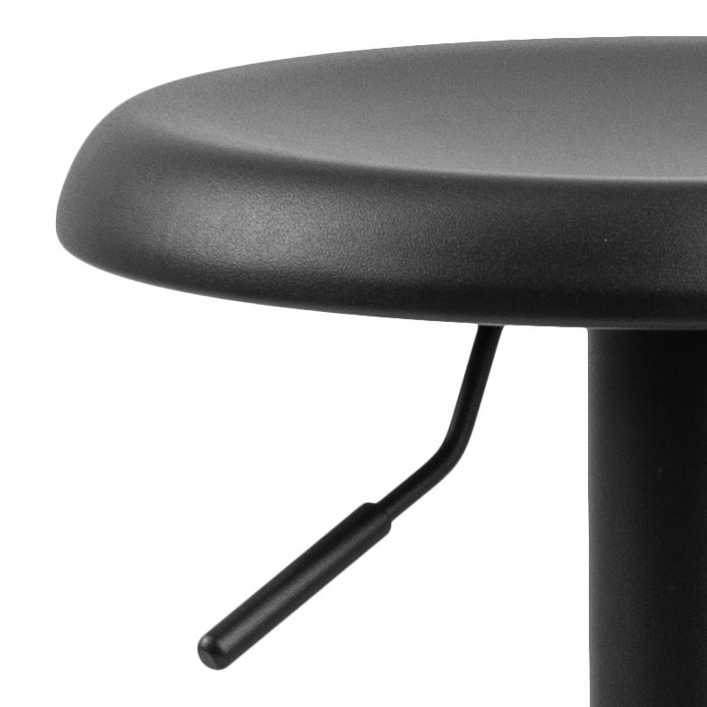 Finch Designer Metal Bar Stools, Set Of 2 Trendy Barstools With Footrest And Lift Function