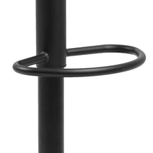 Load image into Gallery viewer, 2 x On Trend Industrial Look Finch Designer Metal Bar Stools With A Black Powder Coated Base, Trumpet Foot Rest And Strong Gas Lift
