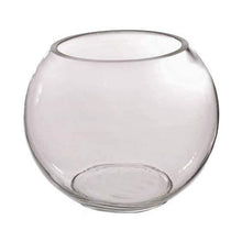 Load image into Gallery viewer, Clear Glass Fish Bowl Vase In A Choices Of Size
