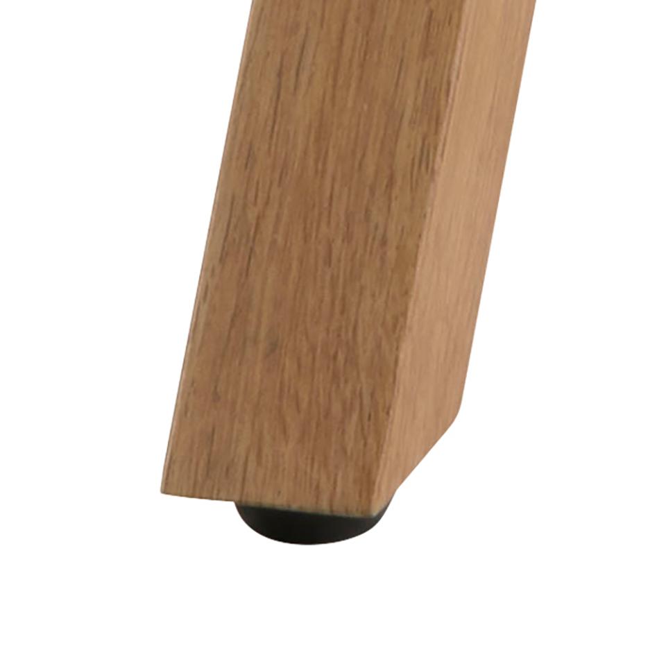 Exclusive Design Heaven Cross Leg Round Glass Side Lamp Table With An Oak Foil Metal Base 50x50x55cm