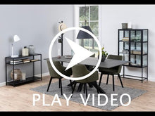 Load and play video in Gallery viewer, Luxury Large Asbaek Ceramic And Oak Dining Table 200x95x76 cm
