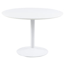 Load image into Gallery viewer, Ibiza Round Dining Table, Large Spacious 110cm Top And Solid Metal Base

