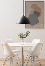 Load image into Gallery viewer, Ibiza Round Dining Table, Large Spacious 110cm Top And Solid Metal Base
