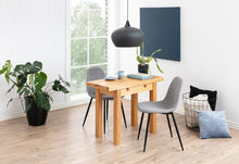 Load image into Gallery viewer, Kenley Extending Oak Dining Table Oil Treated Seats 2-4 100x45/90cm
