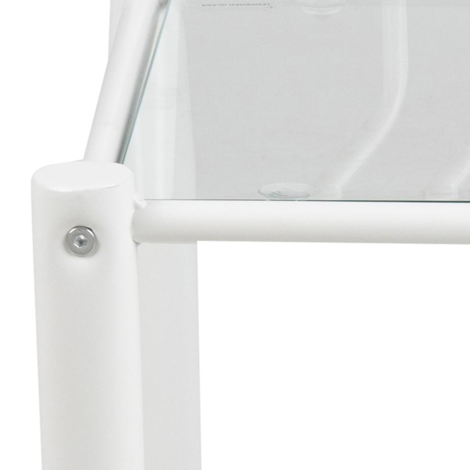 Line Bedside Or Occasional Table With Storage Space LAST FEW 50x37x66cm