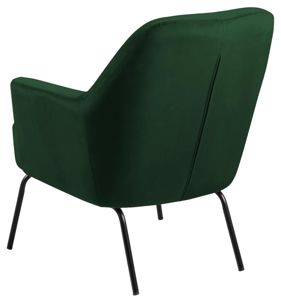 Melissa Soft Fabric Comfort Resting Chair With Solid Powder Coated Metal Base In Green, Grey Or Blue