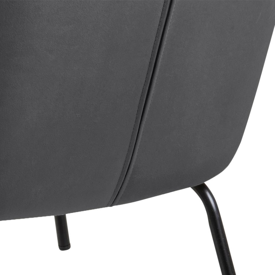 Melissa Soft Fabric Comfort Resting Chair With Solid Powder Coated Metal Base In Green, Grey Or Blue