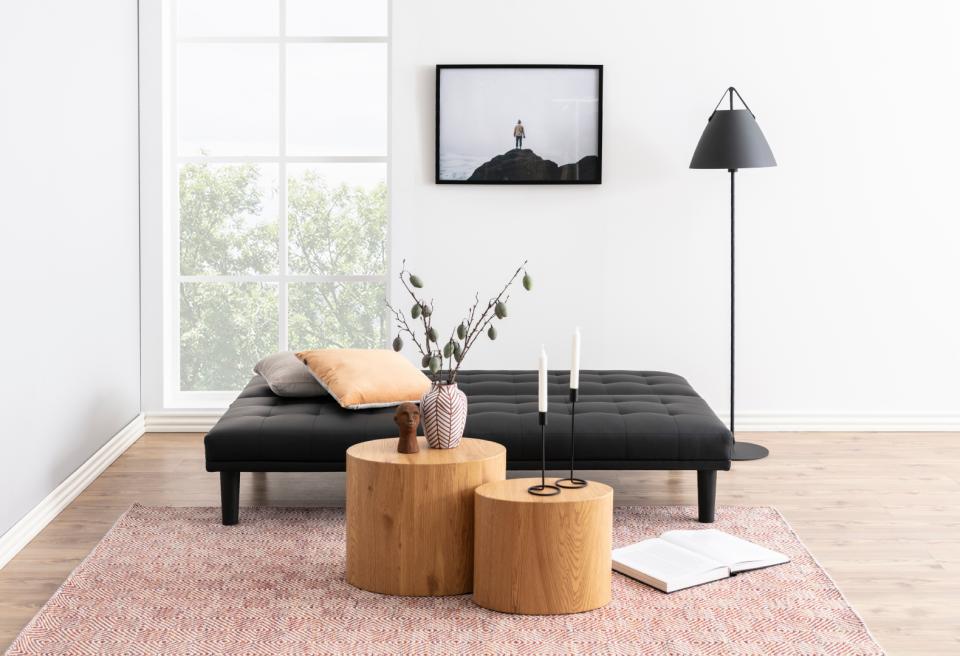 Mice Oak Coffee Side Table Set, A Stunning Look To Any Room 2pcs
